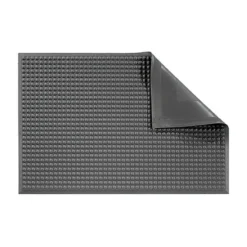 Ståmatta Yoga Pur Ergonomisk, kupad yta, 66x96 cm, antracitgrå