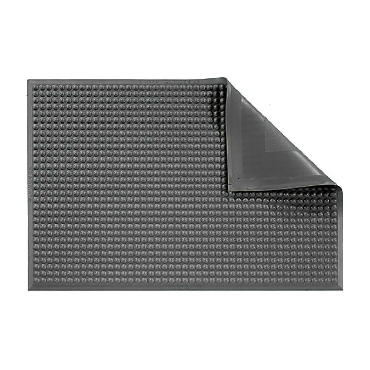 Ståmatta Yoga Pur Ergonomisk, kupad yta, 66x96 cm, antracitgrå