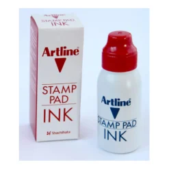 Stämpelfärg Artline ESA-2N, röd, 50 ml