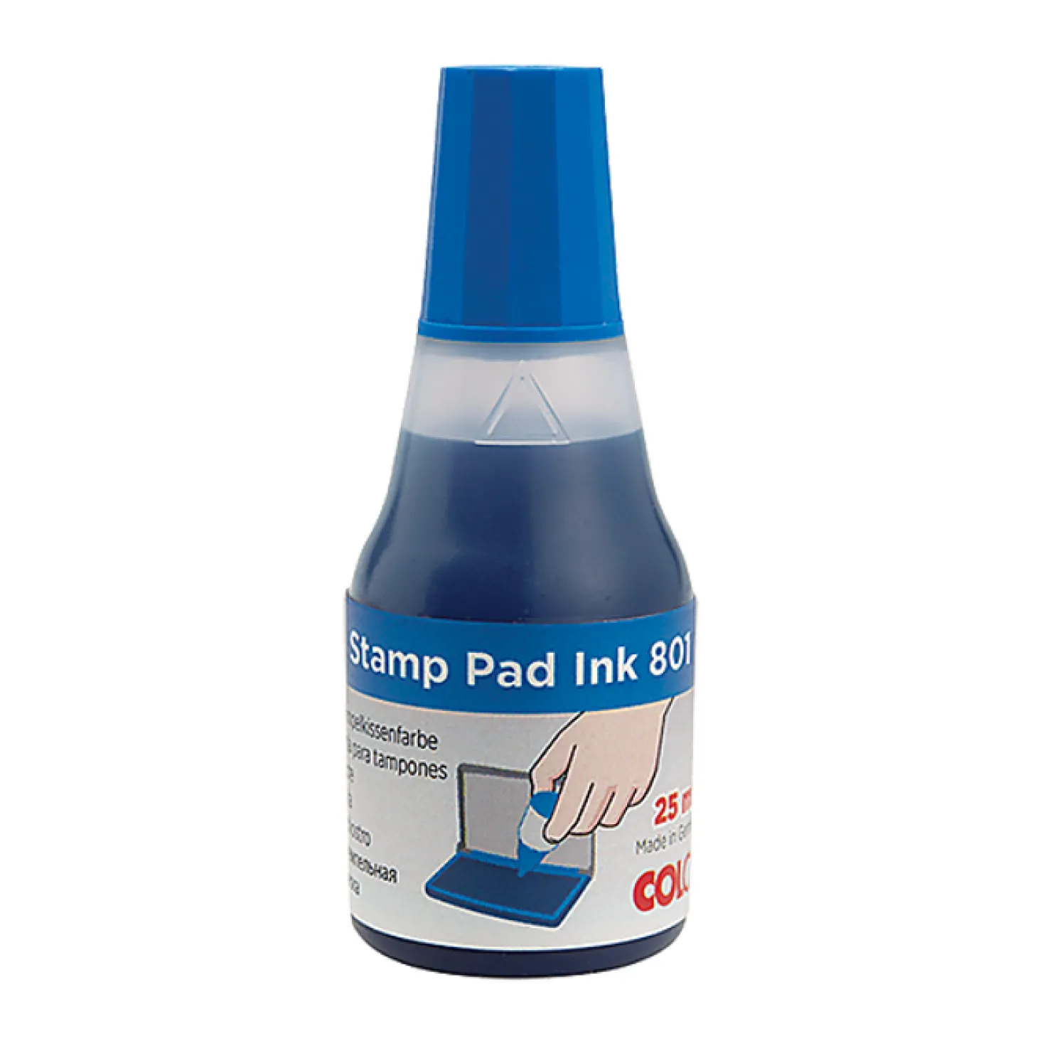 Stämpelfärg Colop Kvalitet K, blå, 25 ml
