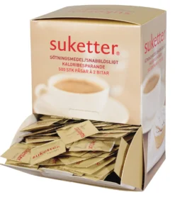 Sötningsmedel Orkla Bitsuketter, kalorifri, 500 st