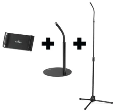 Surfplattehållare Durable TWIST COMBI, bord- och golvstativ, 4,7-13 tum