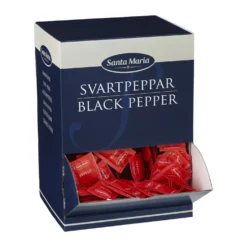 Svartpeppar portion Santa Maria, finmalen, 1500 st