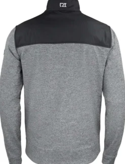 Sweatjacka Cutter & Buck Stealth Herr, svart, dragkedja