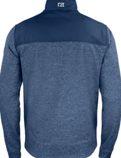 Sweatjacka Cutter & Buck Stealth Herr, svettabsorberande, marin