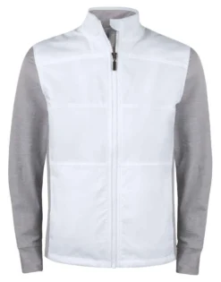 Sweatjacka Cutter & Buck Stealth Herr, vit, dragkedja