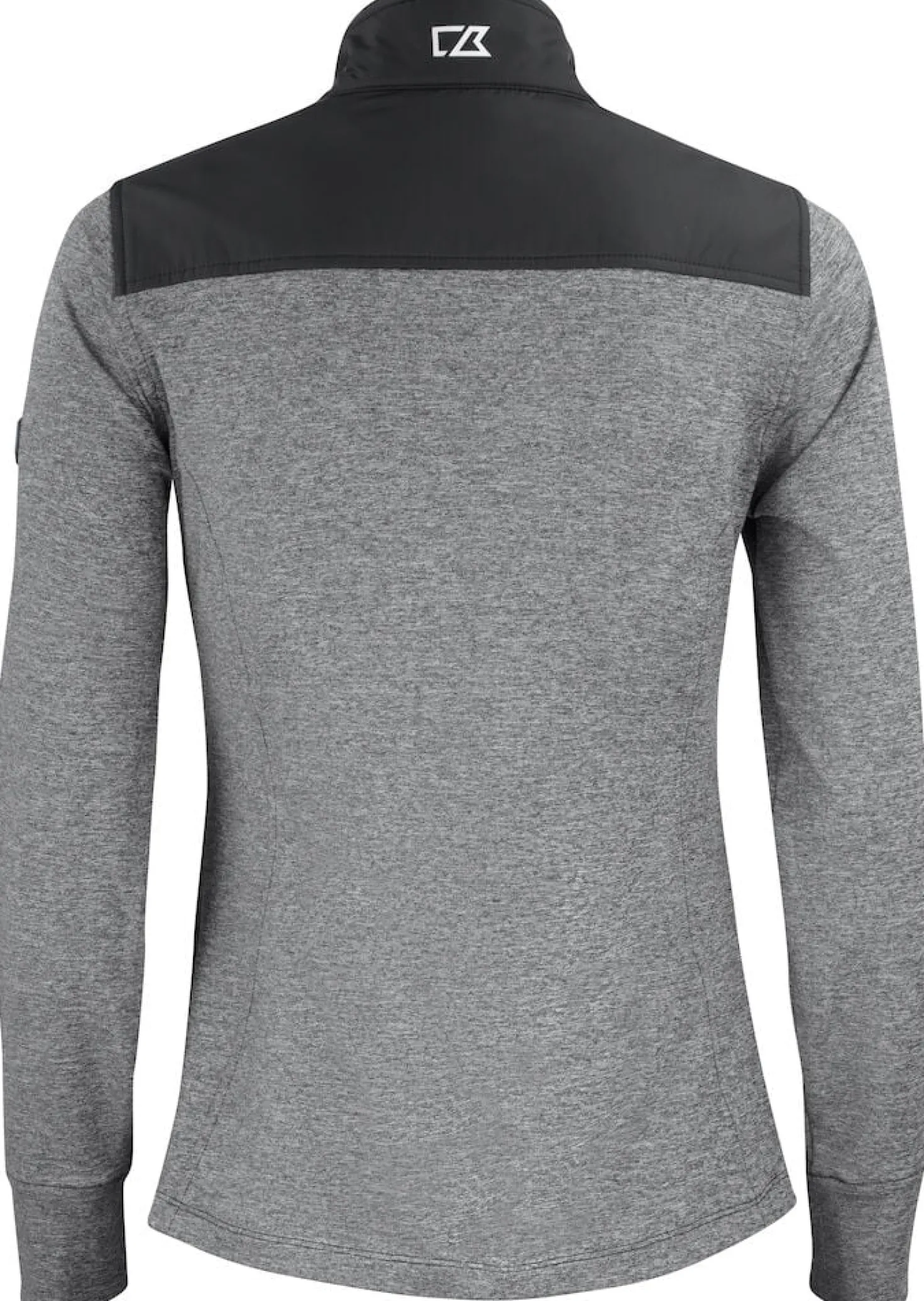 Sweatjacka Cutter & Buck Stealth dam, svart, dragkedja