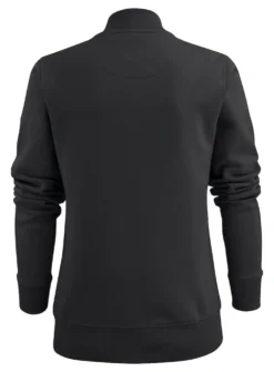 Sweatshirtjacka Texet Javelin Zip Dam, svart, borstad insida