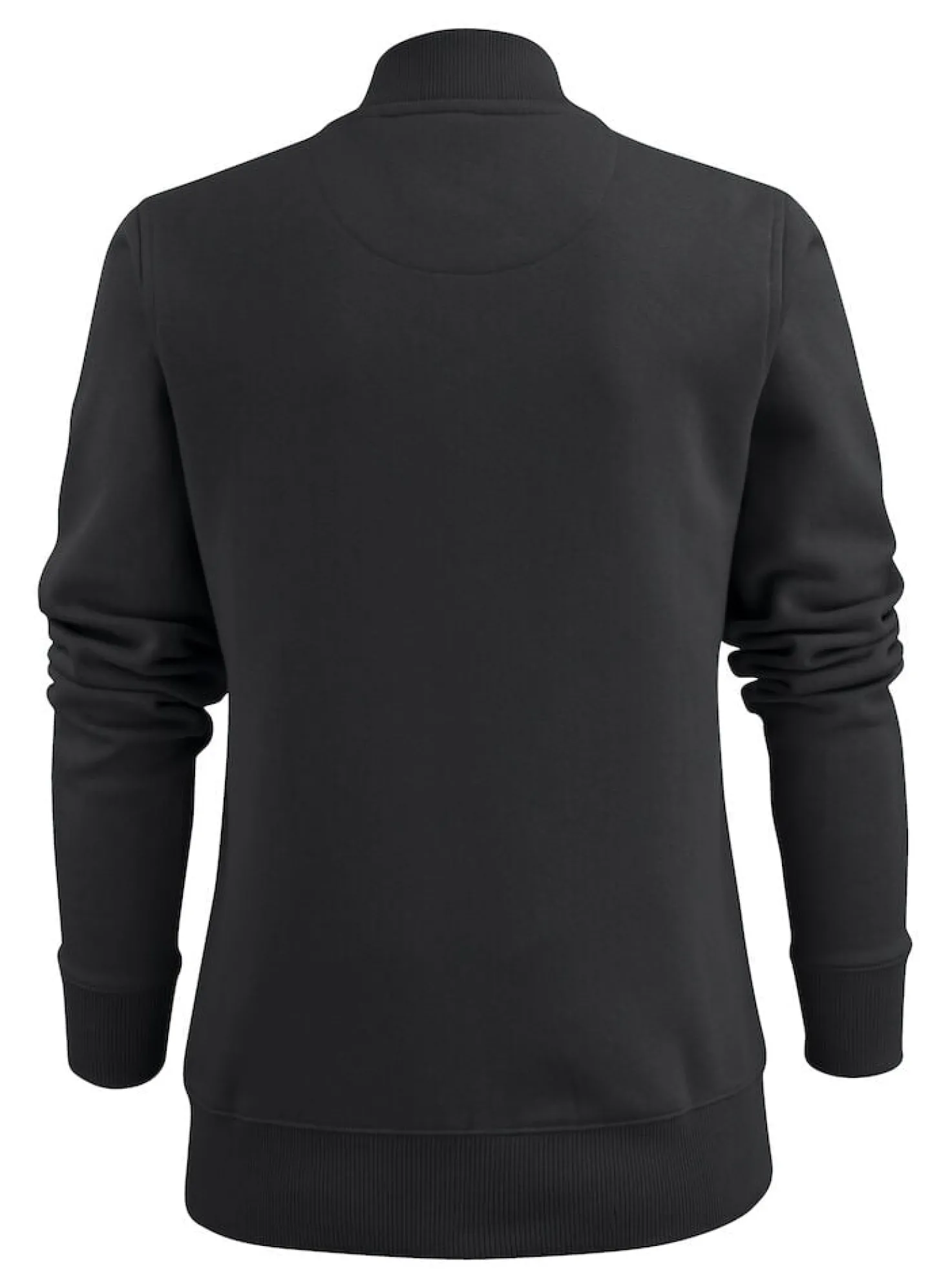 Sweatshirtjacka Texet Javelin Zip Dam, svart, borstad insida