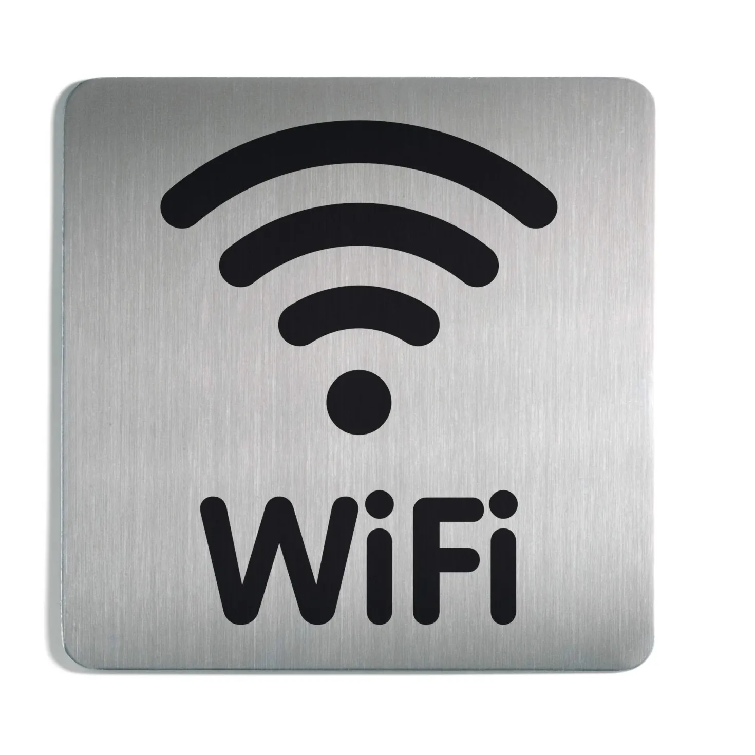 Symbolskylt Durable WiFi, fyrkantig
