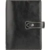 Systemkalender Filofax Malden Personal, svart, premiumläder