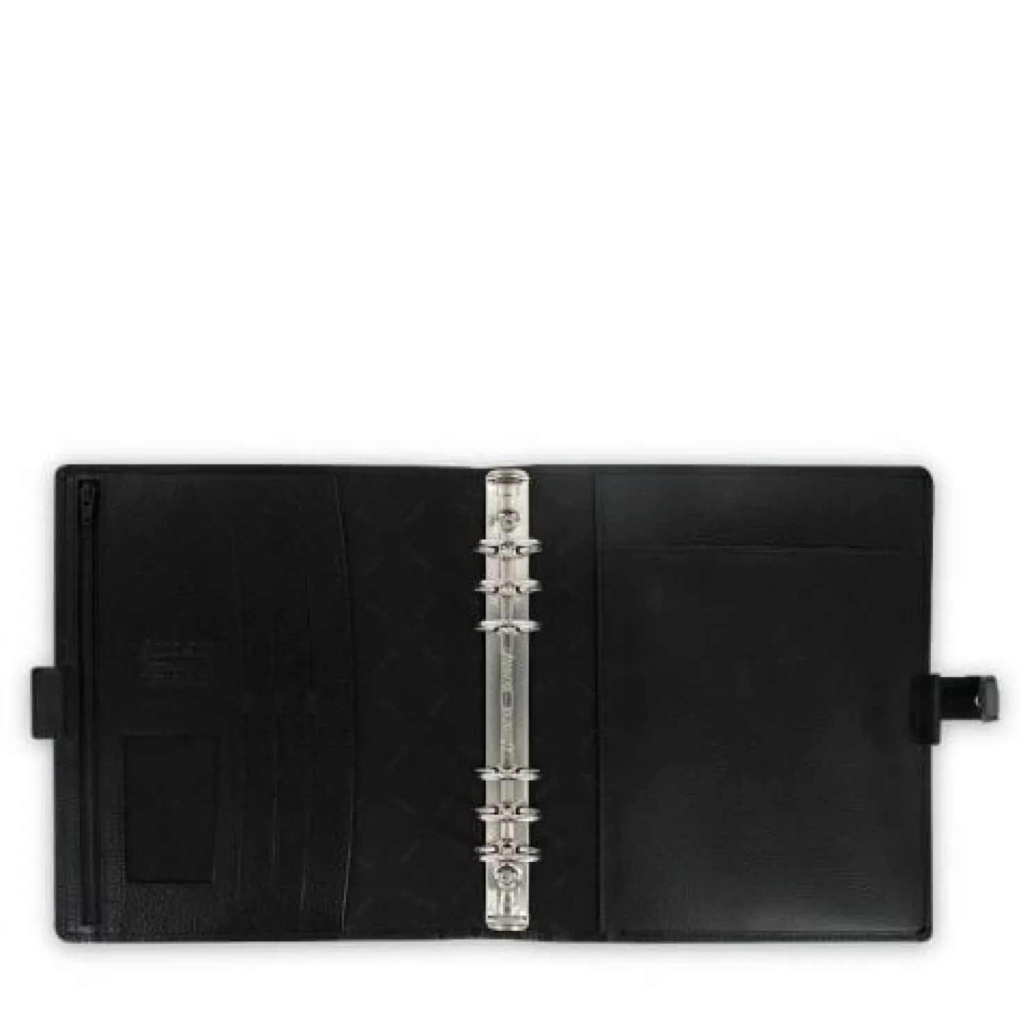Systemkalenderpärm Filofax Finsbury A5, svart, 30 mm ringar