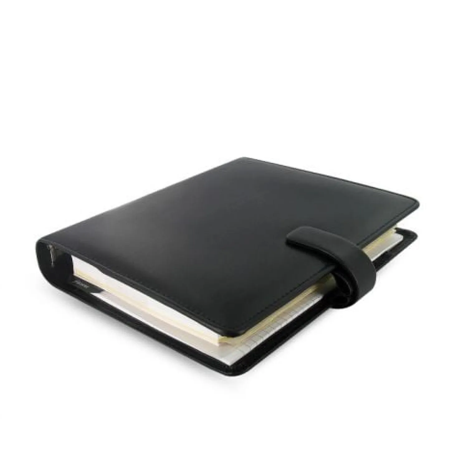 Systempärm Filofax Metropol A5, svart, konstläder