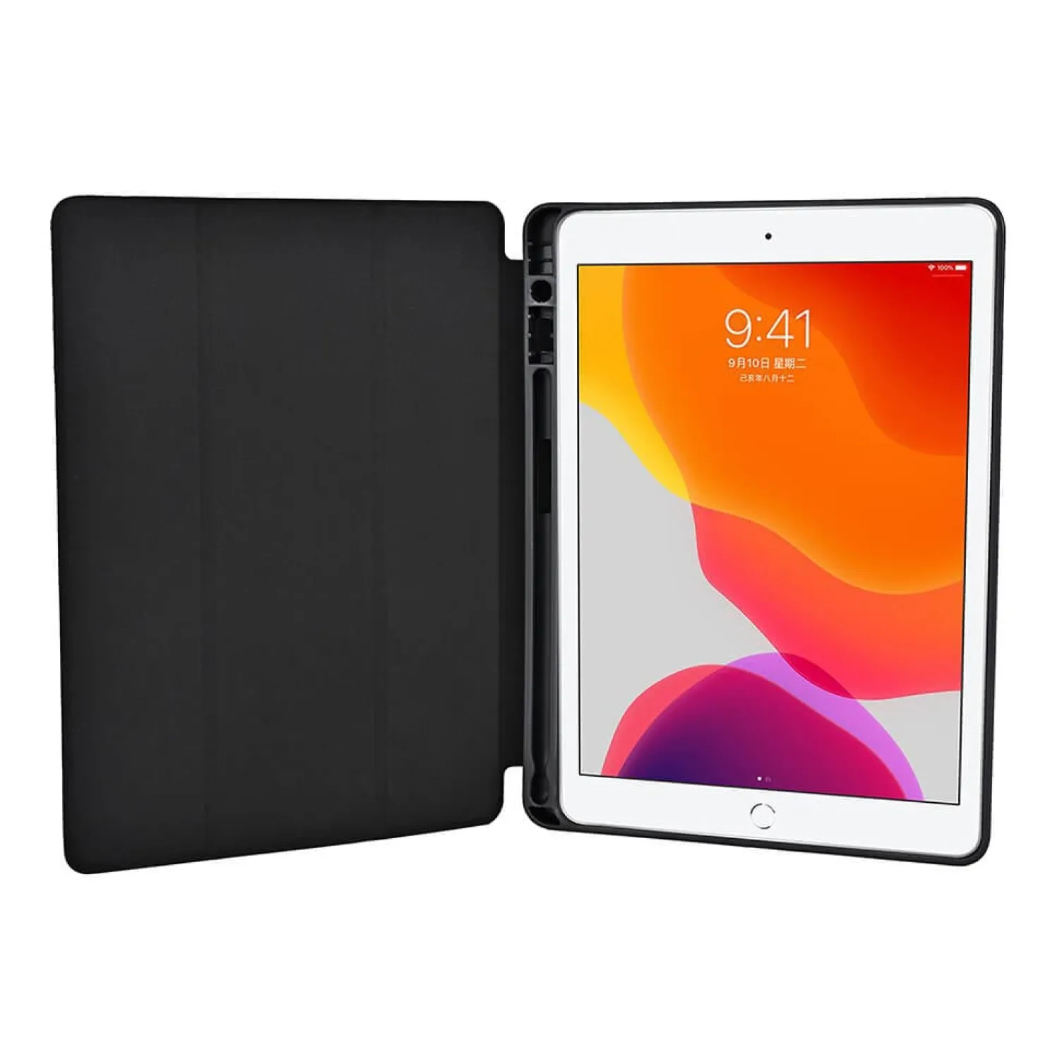 Tabletfodral Gear Svart TPU, iPad 10,2" 19/20/21 och Air 10,5" 2019