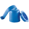 Tabletthållare SprayWash Blå 1023, med lock och väggfäste