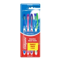 Tandborste Colgate Extra Clean Medium, 4 st