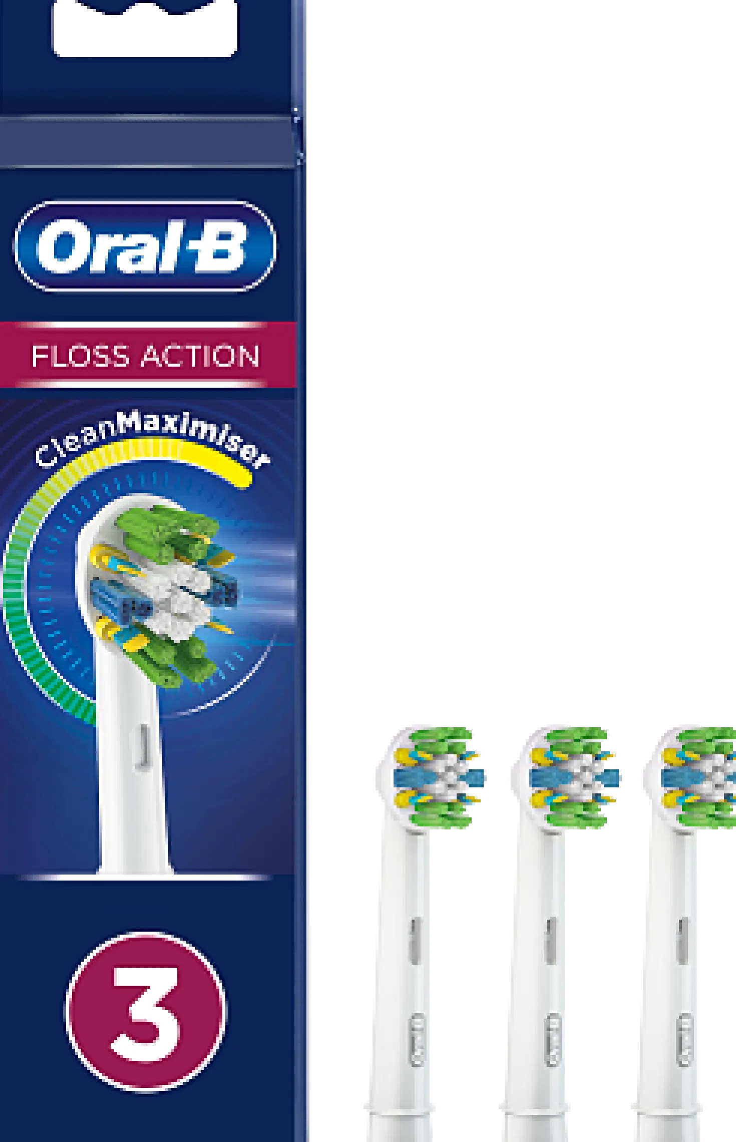 Tandborstrefill Oral-B Floss Action, 3 st