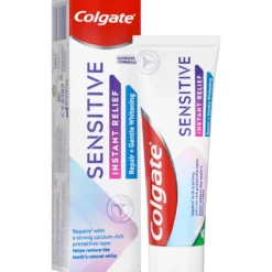 Tandkräm Colgate Sensitive Instant Relief Whitening, 75 ml