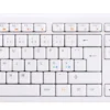 Tangentbord Deltaco TB-628 Nordisk, USB, vit, 13 medieknappar