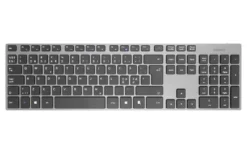 Tangentbord Deltaco TB-802 Trådlöst, 2.4 GHz, rymdgrå aluminium