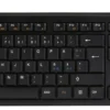 Tangentbord Deltaco USB Nordisk, 105 knappar, 13 medieknappar, svart