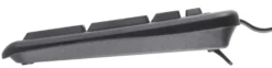 Tangentbord Deltaco USB Svenskt, dämpande tangenter, svart