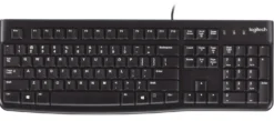 Tangentbord Logitech K120 Business, USB, nordisk, svart