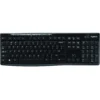 Tangentbord Logitech K270 Trådlöst, nordisk layout, svart