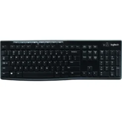 Tangentbord Logitech K270 Trådlöst, nordisk layout, svart