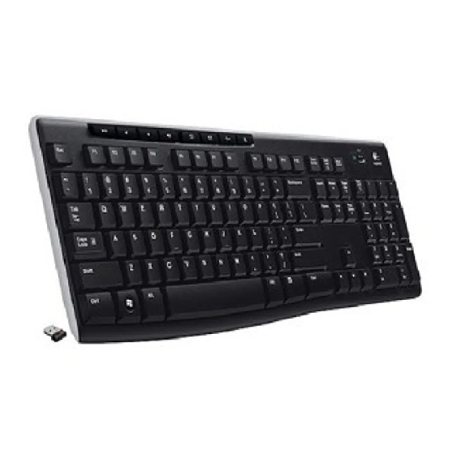 Tangentbord Logitech K270 Trådlöst, nordisk layout, svart