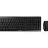 Tangentbord och mus Cherry Stream Desktop, trådlöst, svart