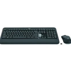 Tangentbord och mus Logitech MK540 Trådlös, nordisk, svart