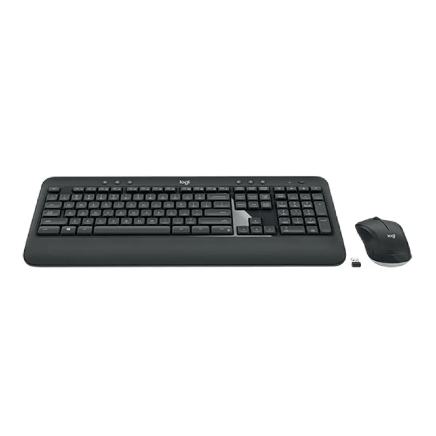 Tangentbord och mus Logitech MK540 Trådlös, nordisk, svart