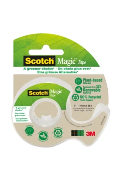 Tejphållare Scotch 900 med dokumenttejp, 19mm x 20m