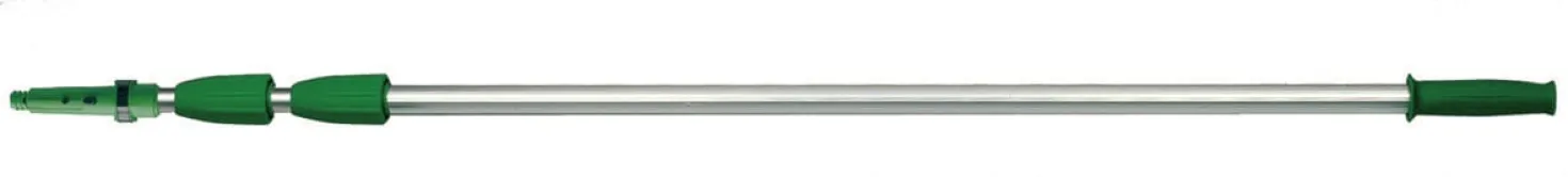 Teleskopskaft Unger OptiLoc, 3-sektion aluminium, 3x125 cm