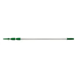 Teleskopskaft Unger OptiLoc, 3-sektion aluminium, 3x125 cm
