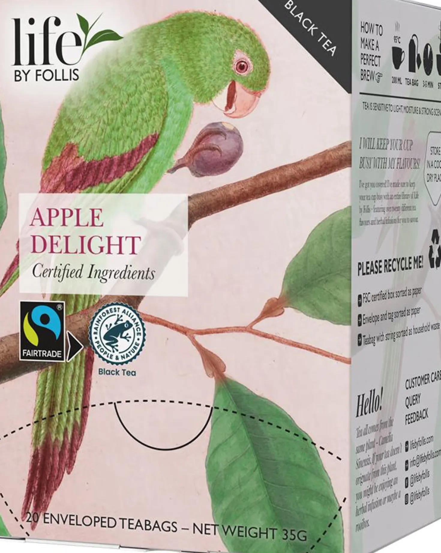 Te LIFE BY FOLLIS Apple Delight 20/fp