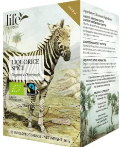 Te LIFE BY FOLLIS Lakrits kryddor 20/fp