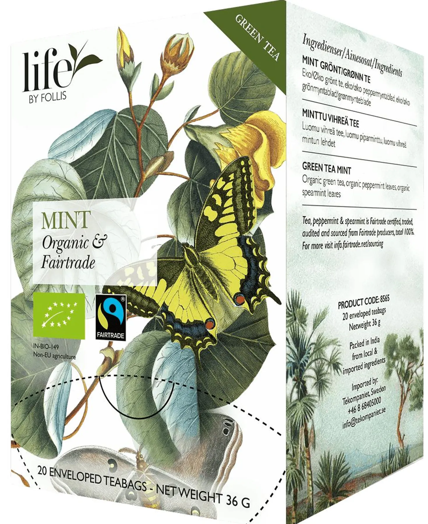 Te LIFE BY FOLLIS Mint 20/fp