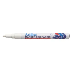Textilpenna Artline EKC-1 Fabric Marker, vit, 1,2 mm