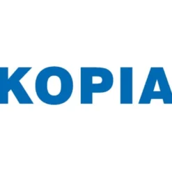 Textstämpel Colop Kopia, självfärgande, blå, 33 x 7 mm
