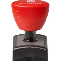 Textstämpel Unistamp 37x23mm, upp till 5 rader, svart