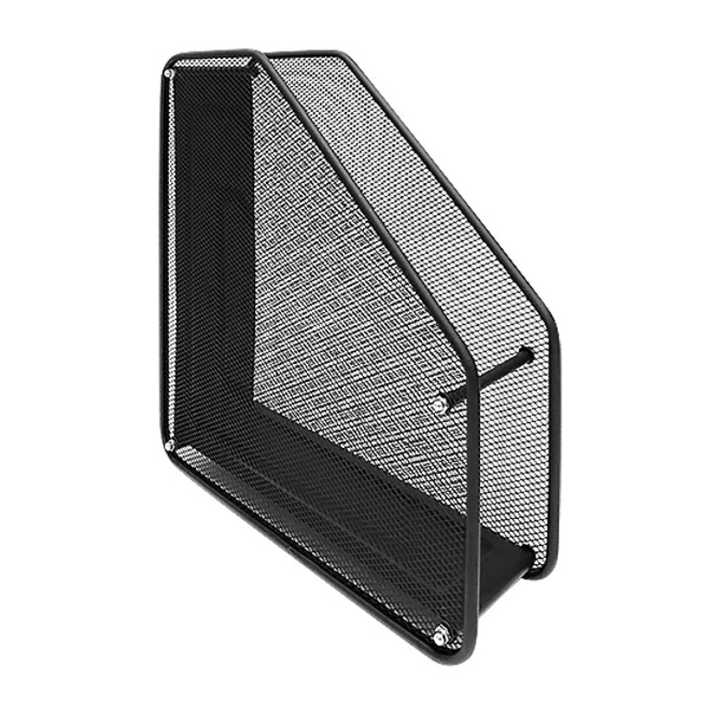 Tidskriftssamlare BNT Office Mesh, trådmetall, svart