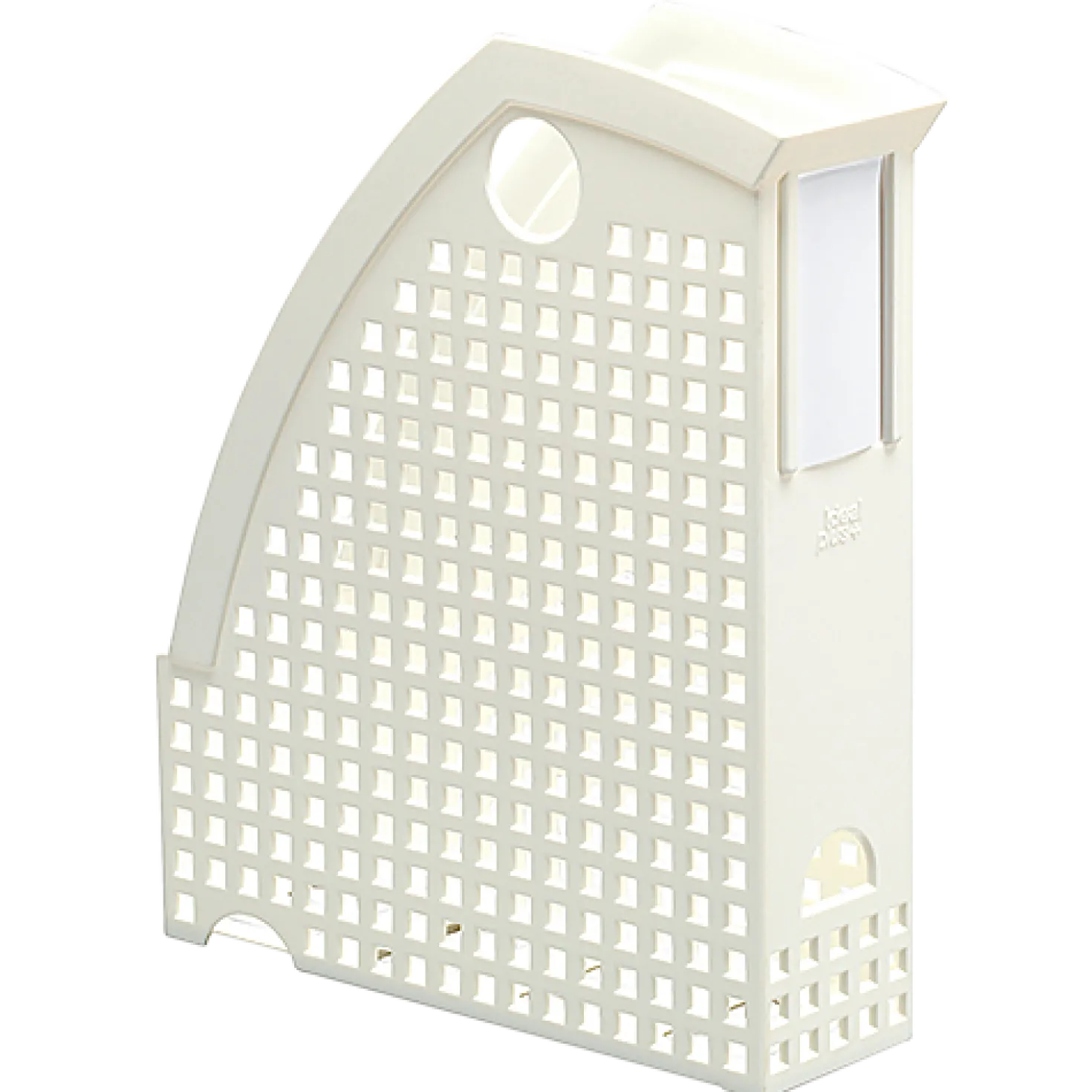 Tidskriftssamlare Durable Trend, vit, A4-format