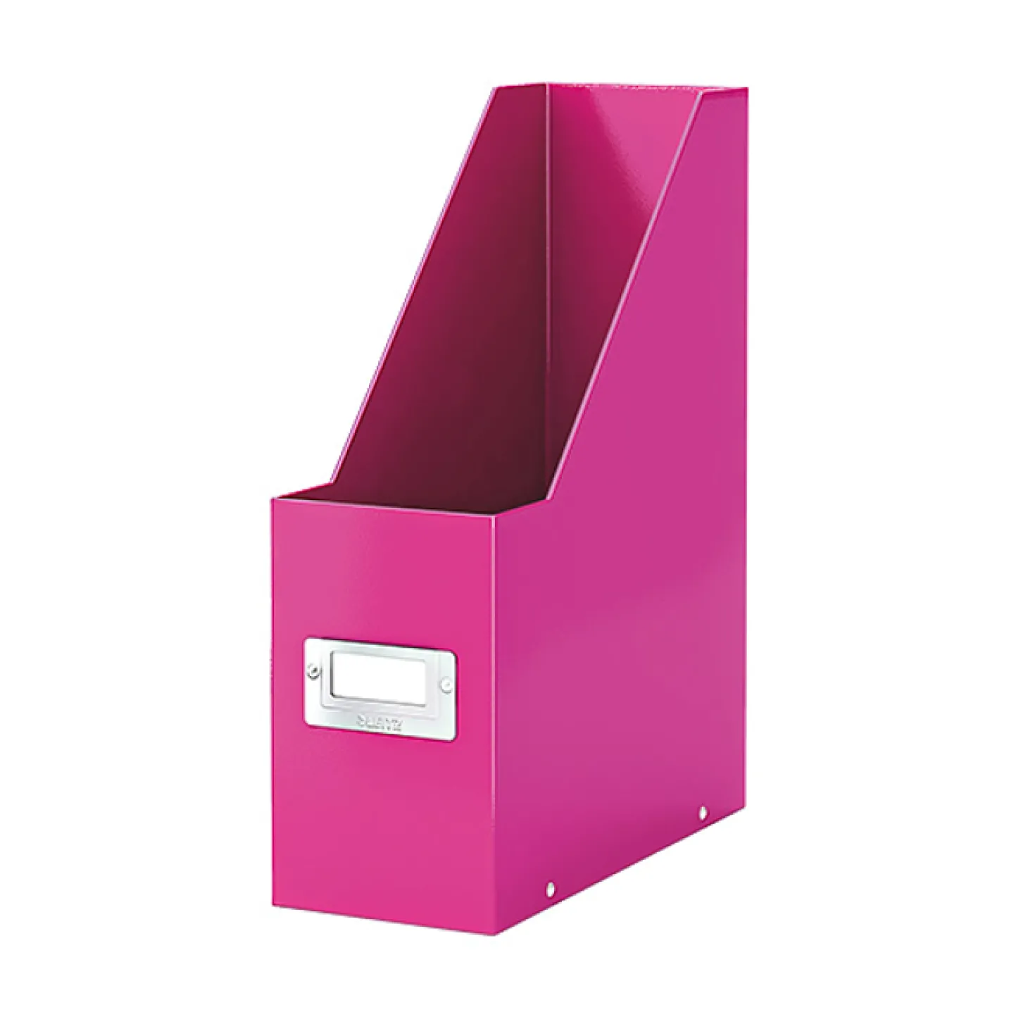 Tidskriftssamlare Leitz Click & Store WOW, rosa, hopfällbar