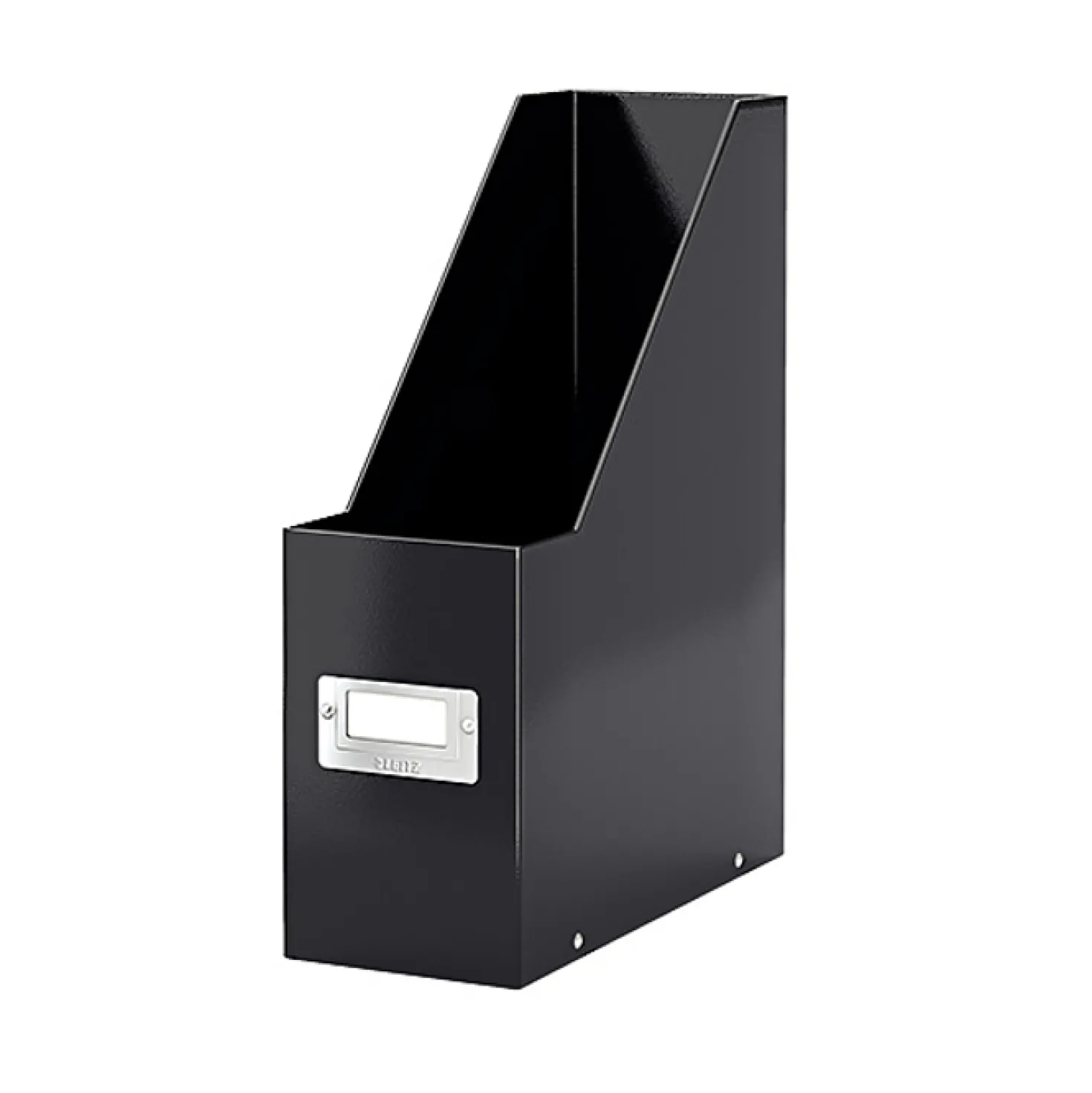 Tidskriftssamlare Leitz Click & Store, svart, laminerad kartong