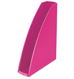 Tidskriftssamlare Leitz WOW, rosa metallic