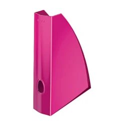 Tidskriftssamlare Leitz WOW, rosa metallic