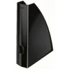Tidskriftssamlare Leitz WOW, svart, A4-format, styrenplast