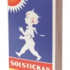 Tändsticksask Solstickan Hushållsask, långa stickor, ca